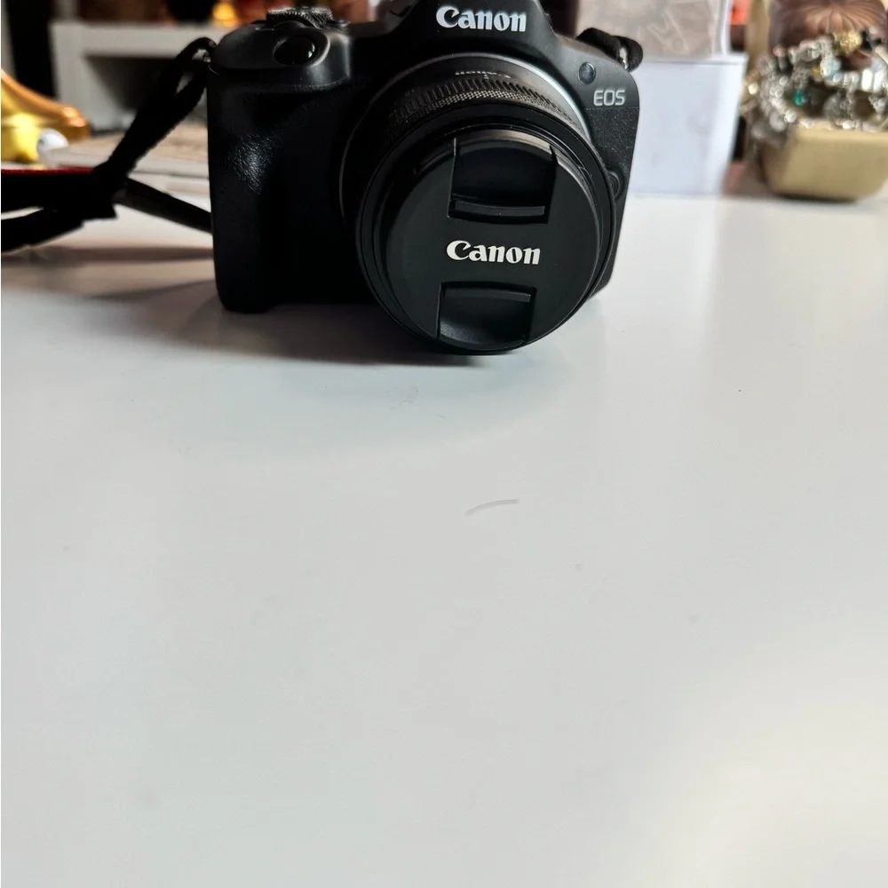 Canon Black Digital Camera Compact Design